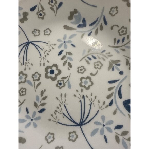 Corelle Prairie Garden Gray 6.75-Inch Bread Plates Set Of 2 - Picture 4 of 5